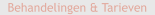 Behandelingen & Tarieven